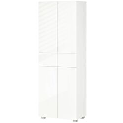 Dulap Homcom 835-612 60x35x170 cm (White Gloss) Thumb