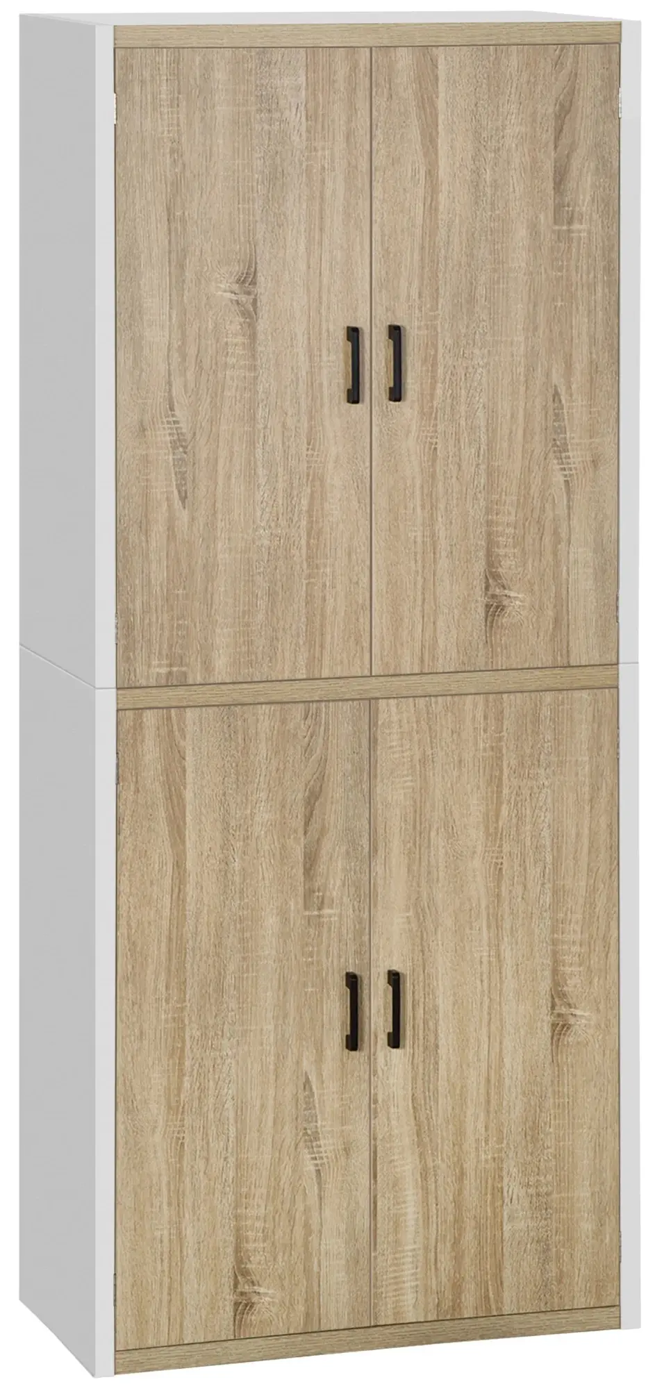 Dulap Homcom 835-631 (White/Natural) - 3