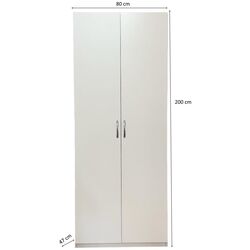 Dulap Ideal Mobila 2D 80x200 (White) Thumb