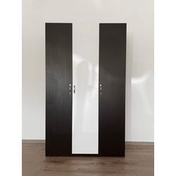 Dulap Ideal Mobila 3D 120x200 (Wenge/White)