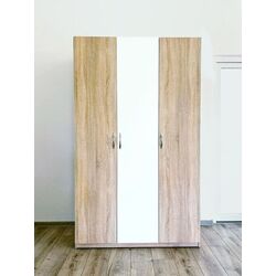 Dulap Ideal Mobila 3D 120x200 (White/Sonoma Oak)