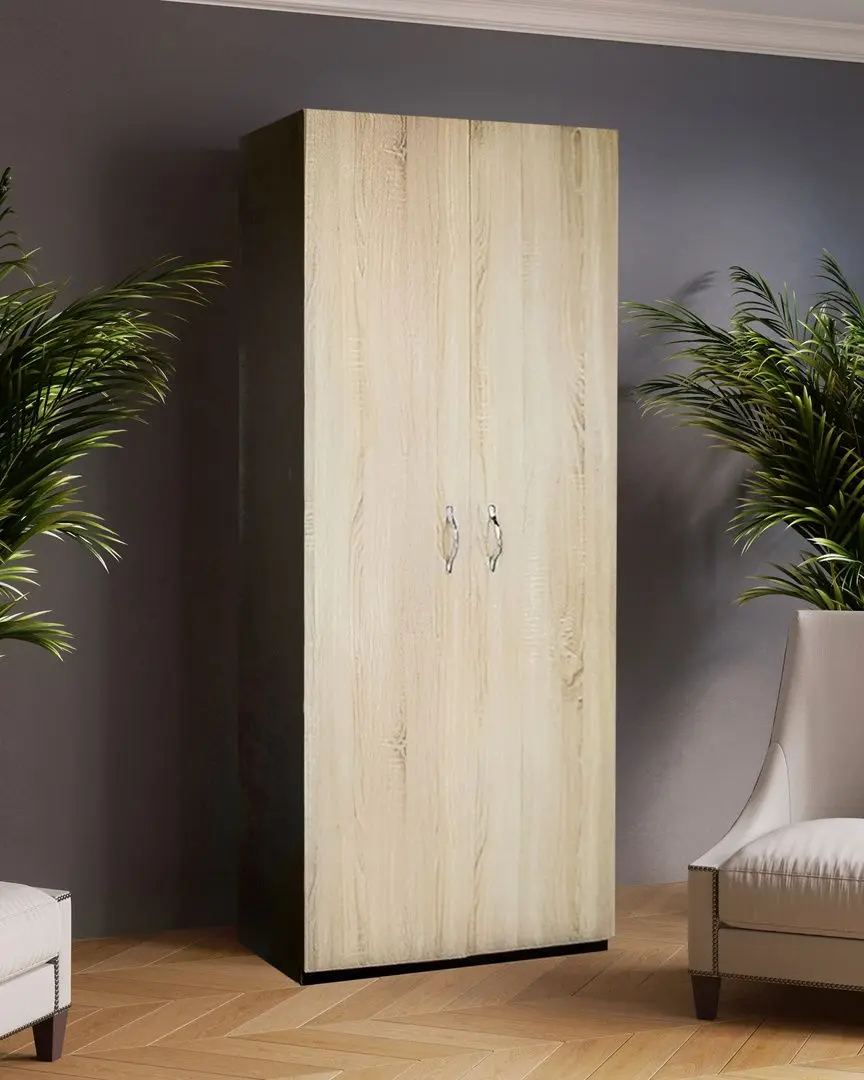 Dulap Ideal Mobila C227 80x40x200 (Wenge/Sonoma Oak)