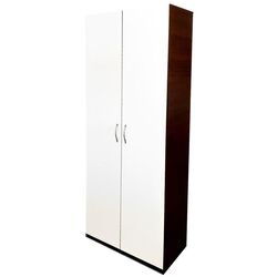 Dulap Ideal Mobila C231 80x40x200 (Wenge/White) Thumb