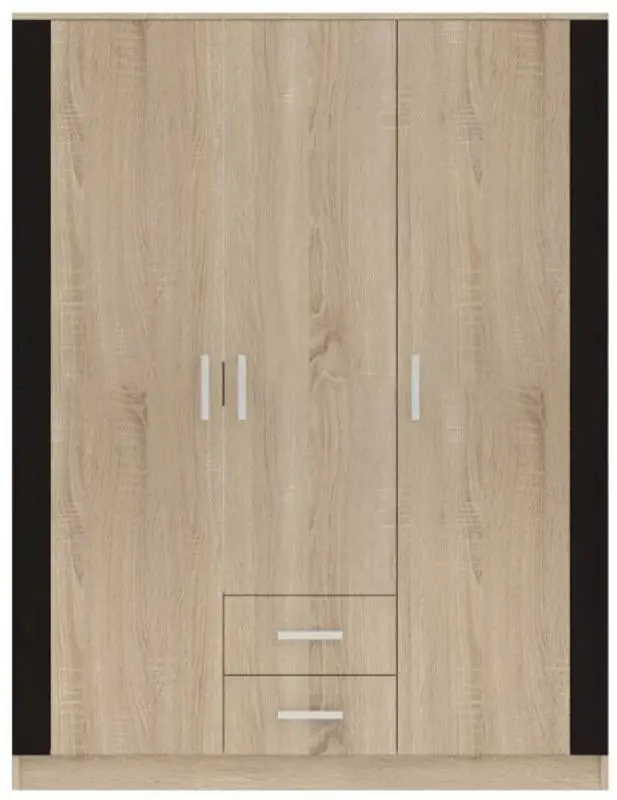 Dulap Ideal Mobila Patrick (Sonoma Oak/Wenge) - 3