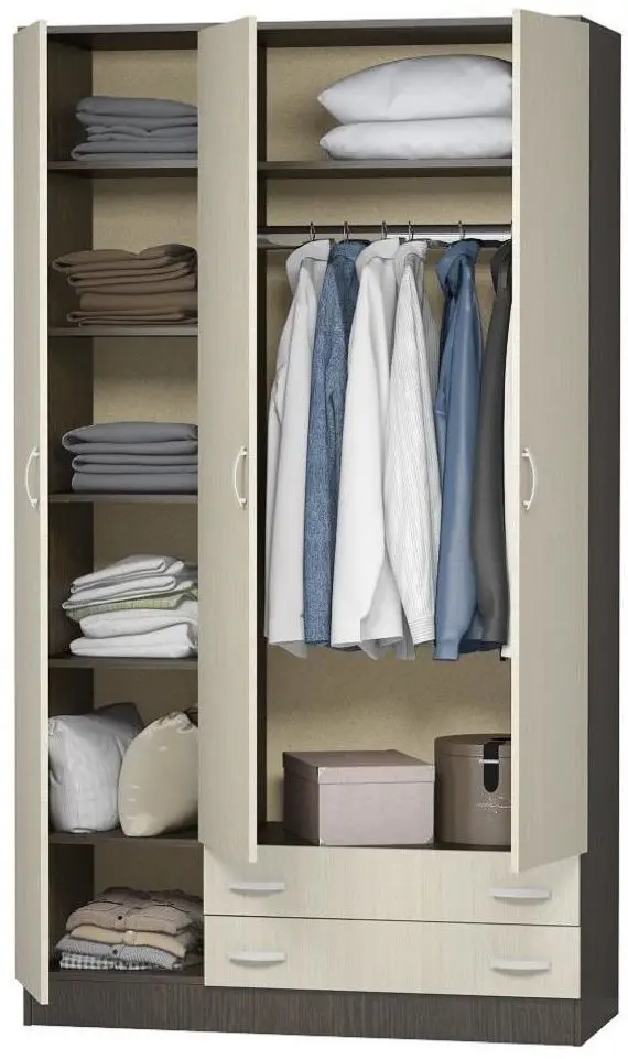 Dulap Ideal Mobila Rad (Wenge/Birch) - 3