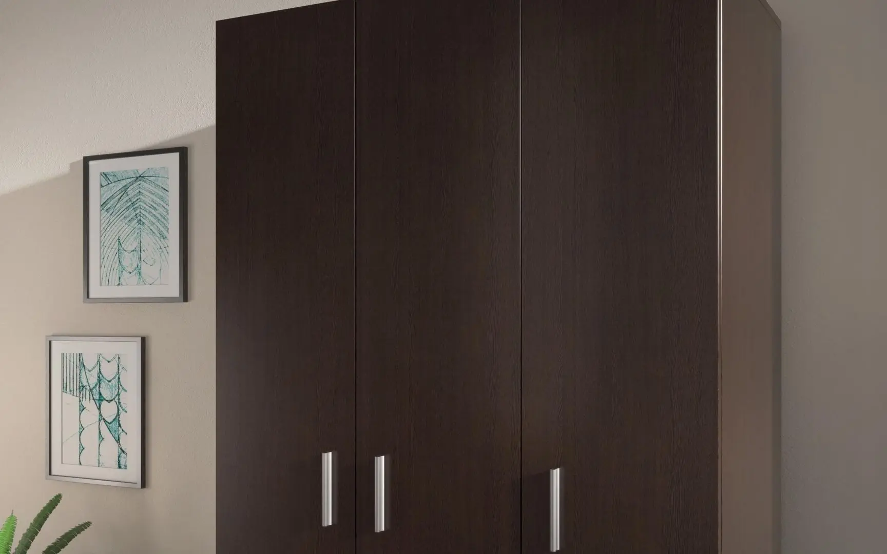 Dulap Ideal Mobila Rio 3D (Wenge) - 4