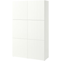Dulap Ikea Besta/Forvaltare cu usi 120x42x193 (Alb) Thumb