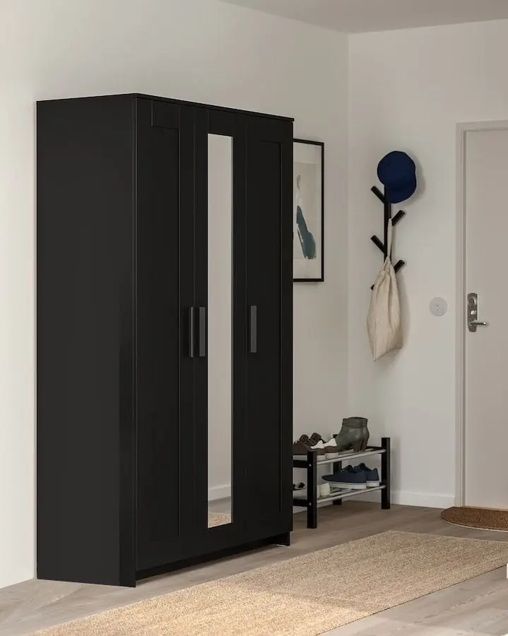 Dulap Ikea Brimnes 117x190 (Negru)