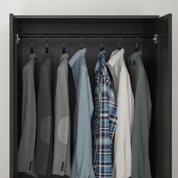 Dulap Ikea Brimnes 78x190 (Negru) Thumb