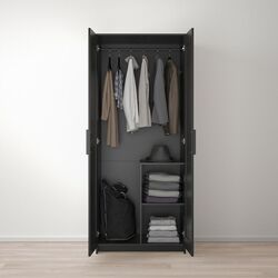 Dulap Ikea Brimnes 78x190 (Negru) Thumb