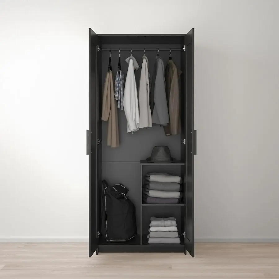 Dulap Ikea Brimnes 78x190 (Negru)