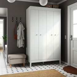 Шкаф Ikea Idanas 121x211 (Белый) Thumb