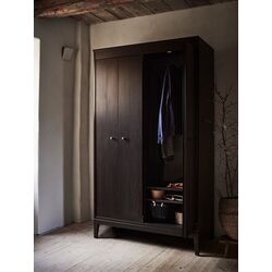 Шкаф Ikea Idanas 121x211 (Темно-коричневая Морилка) Thumb