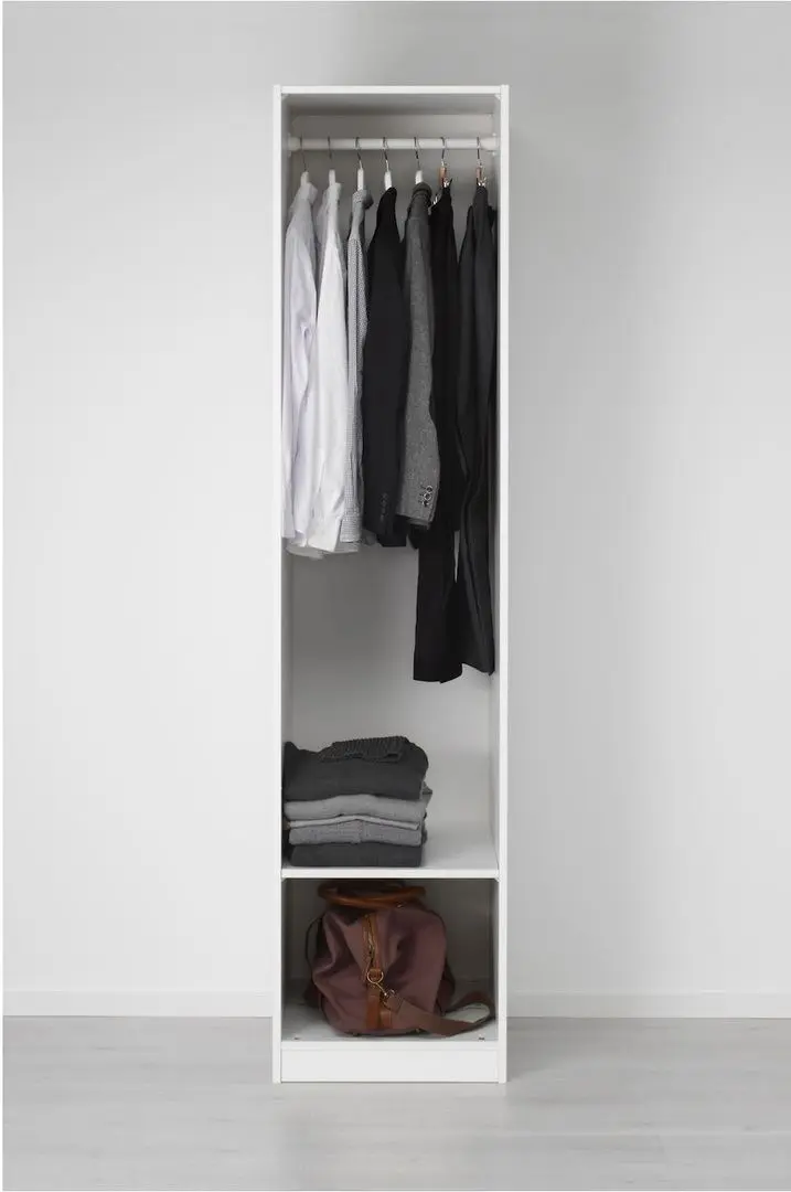 Dulap Ikea Pax/Aheim raft/bara cu oglinda 50x60x201 (Alb)