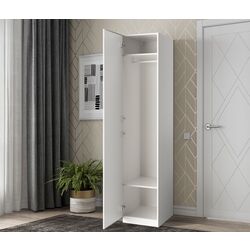 Dulap Ikea Pax/Aheim rafturi/bara/oglinda 50x60x236 (Alb)