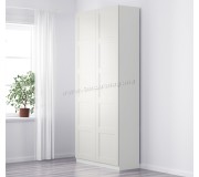 Шкаф Ikea Pax/Bergsbo 100x60x236 (Белый)