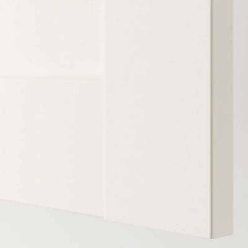 Dulap Ikea Pax/Bergsbo/Aheim rafturi/bare/coș/sertare 150x38x201 (Alb/Oglindă) - 6