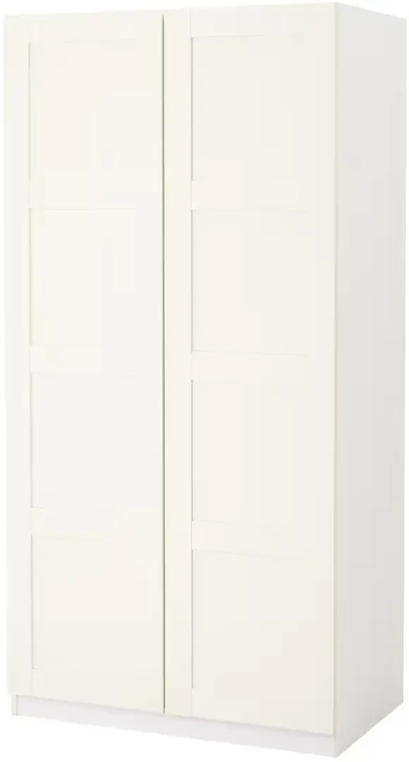 Dulap Ikea Pax/Bergsbo raft/bara/cos 100x60x201 (Alb)