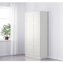 Dulap Ikea Pax/Bergsbo raft/bara/cos 100x60x201 (Alb)