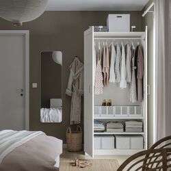 Dulap Ikea Pax/Bergsbo polite/bara 100x60x201 (Alb) Thumb