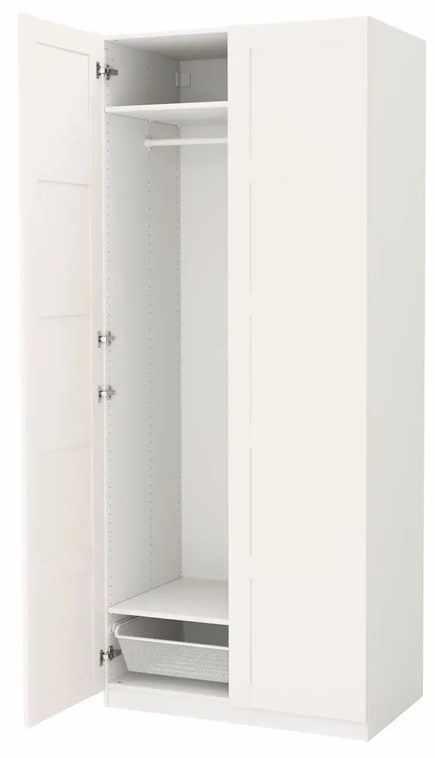 Dulap Ikea Pax/Bergsbo polite/bara/cos 100x60x236 (Alb)