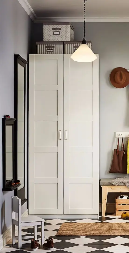 Dulap Ikea Pax/Bergsbo polite/bara/cos 100x60x236 (Alb)