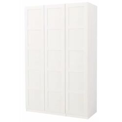 Dulap Ikea Pax/Bergsbo polite/bara/cosuri 150x60x236 (Alb) Thumb