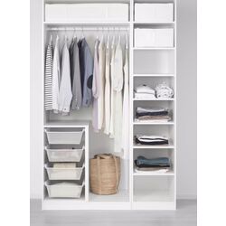 Dulap Ikea Pax/Bergsbo polite/bara/cosuri 150x60x236 (Alb) Thumb