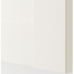 Dulap Ikea Pax/Bergsbo rafturi/bara/cosuri/elemente oglinda 200x38x236 (Alb) Thumb