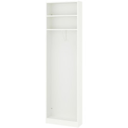 Dulap Ikea Pax/Bergsbo rafturi/bara/etajera 120x60x201 (Alb) Thumb