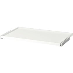 Шкаф Ikea Pax/Bergsbo полки/штанга/ящики/матовое стекло 100x60x236 (Белый) Thumb