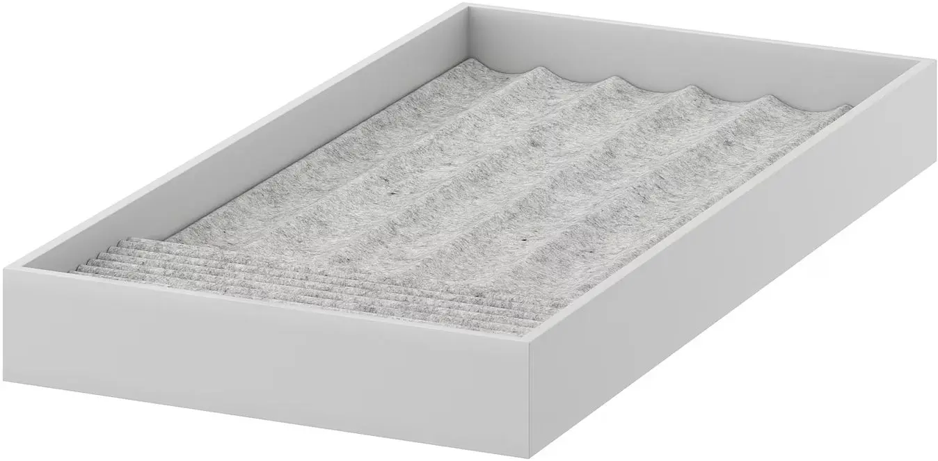 Шкаф Ikea Pax/Bergsbo полки/штанга/ящики/матовое стекло 100x60x236 (Белый)