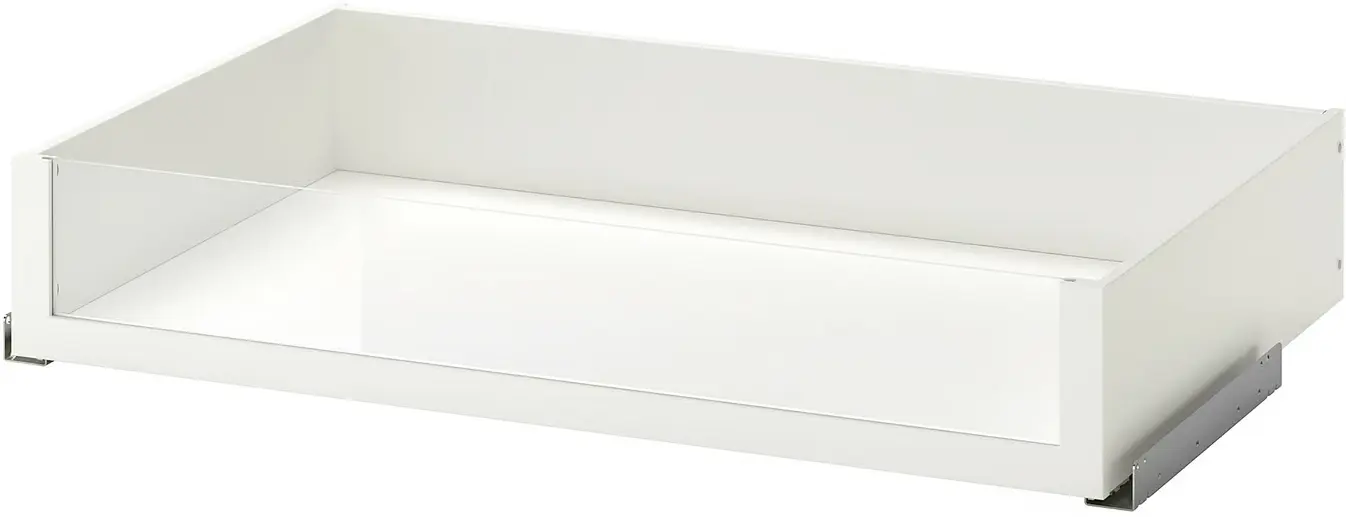 Dulap Ikea Pax/Bergsbo rafturi/bare/sertare/cos/etajere 255x60x236 (Alb) - 8