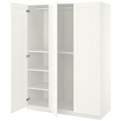 Dulap Ikea Pax/Bergsbo bare/rafturi 150x60x201 (Alb) Thumb