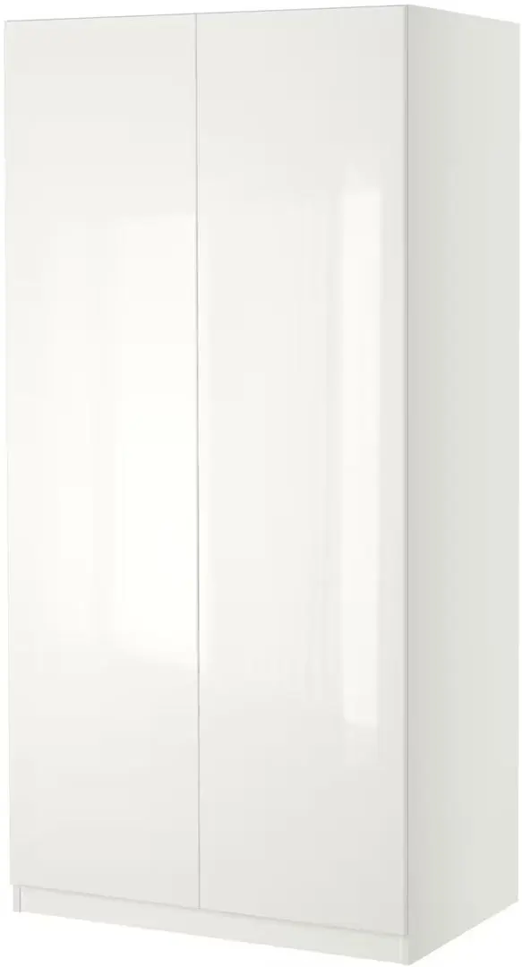 Dulap Ikea Pax/Fardal 100x37x201 (Alb/Alb Lucios)