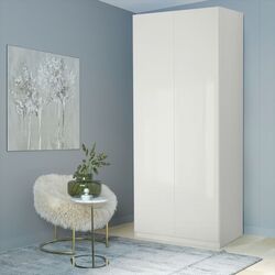 Dulap Ikea Pax/Fardal 100x60x236 (Alb Lucios/Alb)