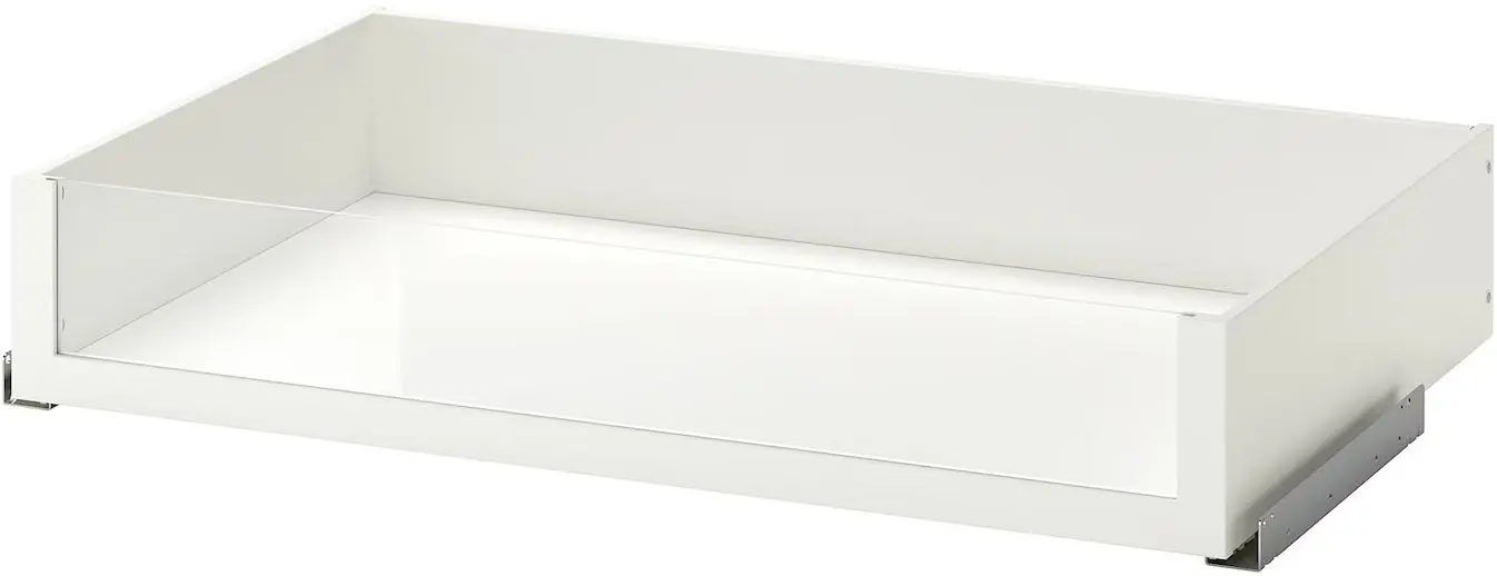 Шкаф Ikea Pax/Fardal/Aheim полки/штанга/ящики/корзины/зеркало 150x60x236 (Глянцевый Белый)