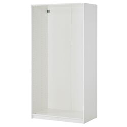 Dulap Ikea Pax/Fardal/Komplement 100x60x236 Alb/Lucios Alb (399.054.98+302.568.91+702.779.57) Thumb