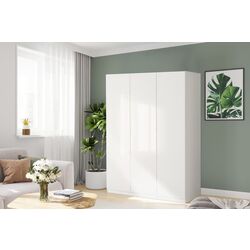 Dulap Ikea Pax/Fardal polite/bare/cosuri/sertare 150x60x201 (Alb/Lucios Alb)