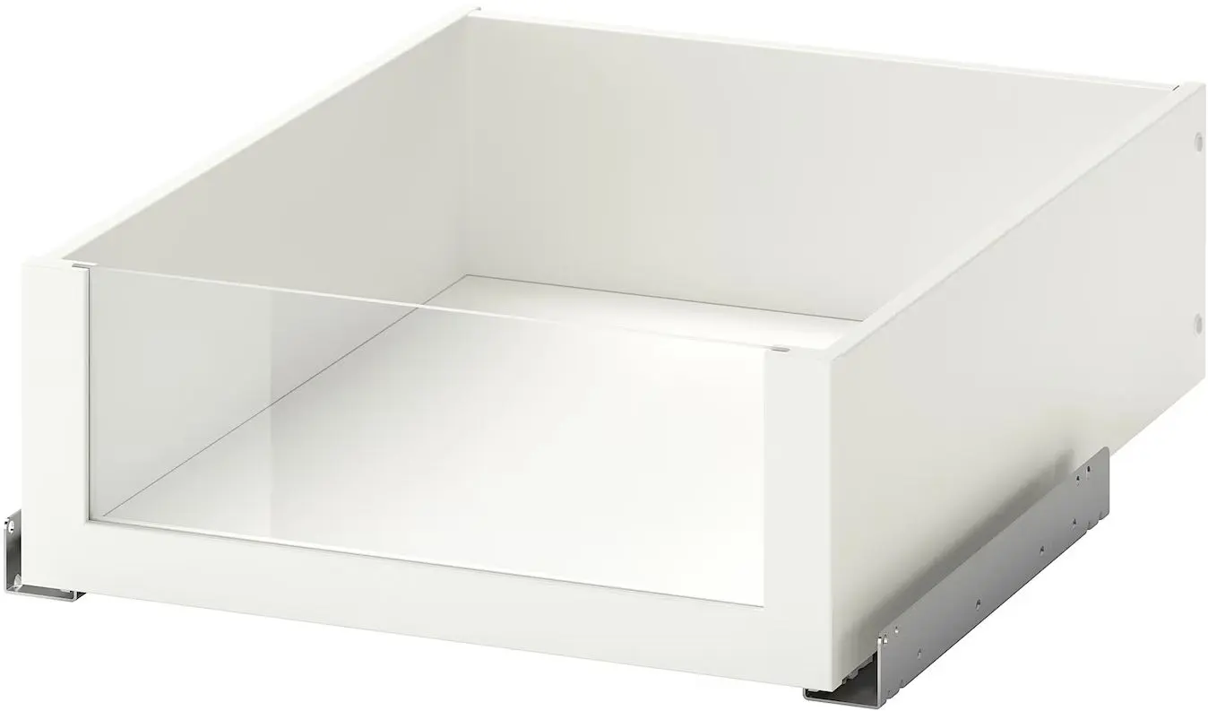 Dulap Ikea Pax/Fjarehals rafturi/bara/6 sertare/cosuri 150x60x201 (Alb/Gri deschis-bleu) - 6