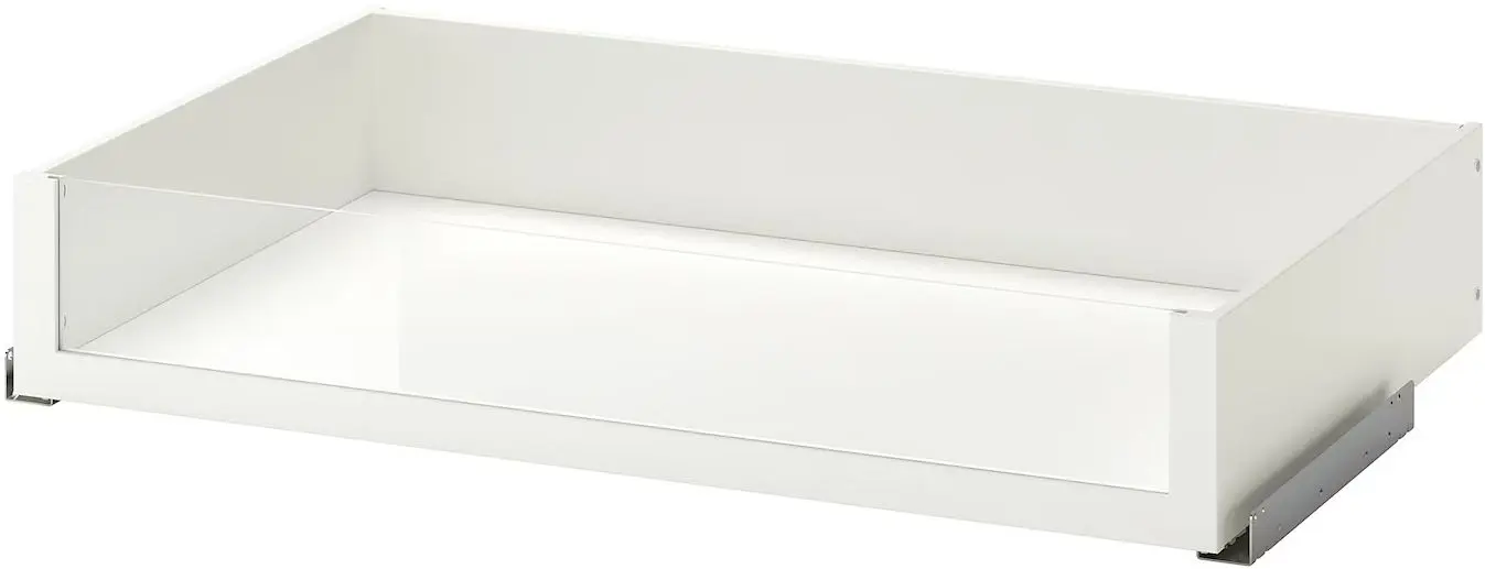 Dulap Ikea Pax/Fjarehals rafturi/bara/6 sertare/cosuri 150x60x201 (Alb/Gri deschis-bleu) - 8