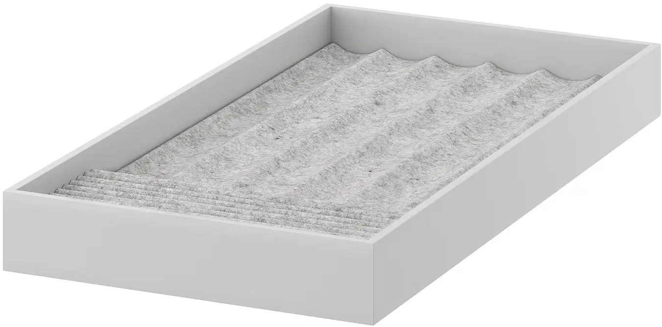 Шкаф Ikea Pax/Fjarehals полки/штанги/ящики/корзина/органайзеры 200x60x236 (Белый/Светло-серо-голубой) - 9