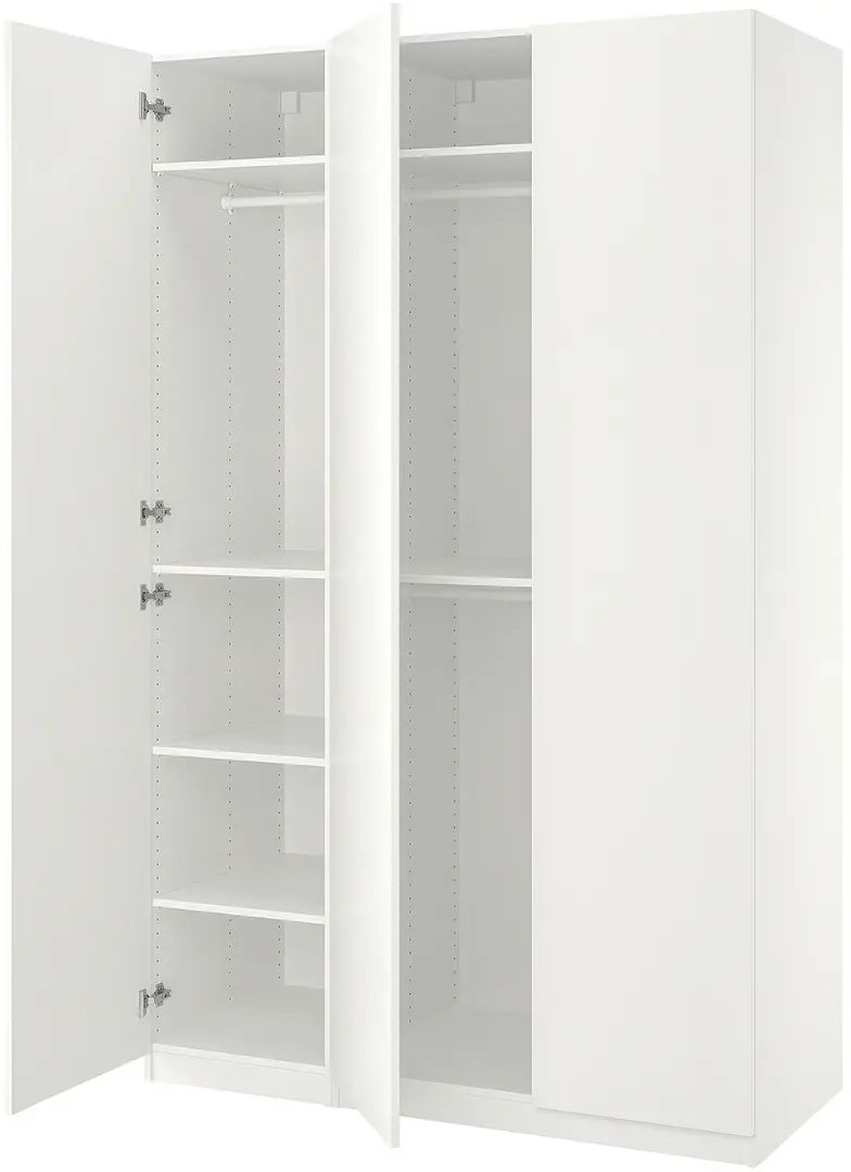 Dulap Ikea Pax/Forsand 7 rafturi/3 bare 150x60x236 (Alb) - 3