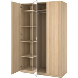 Dulap Ikea Pax/Forsand/Aheim rafturi/bara/oglinda 150x60x236 (Aspect Stejar Antichizat) Thumb