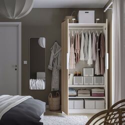 Dulap Ikea Pax/Forsand polite/bara 100x60x201 (Aspect Stejar Antichizat) Thumb