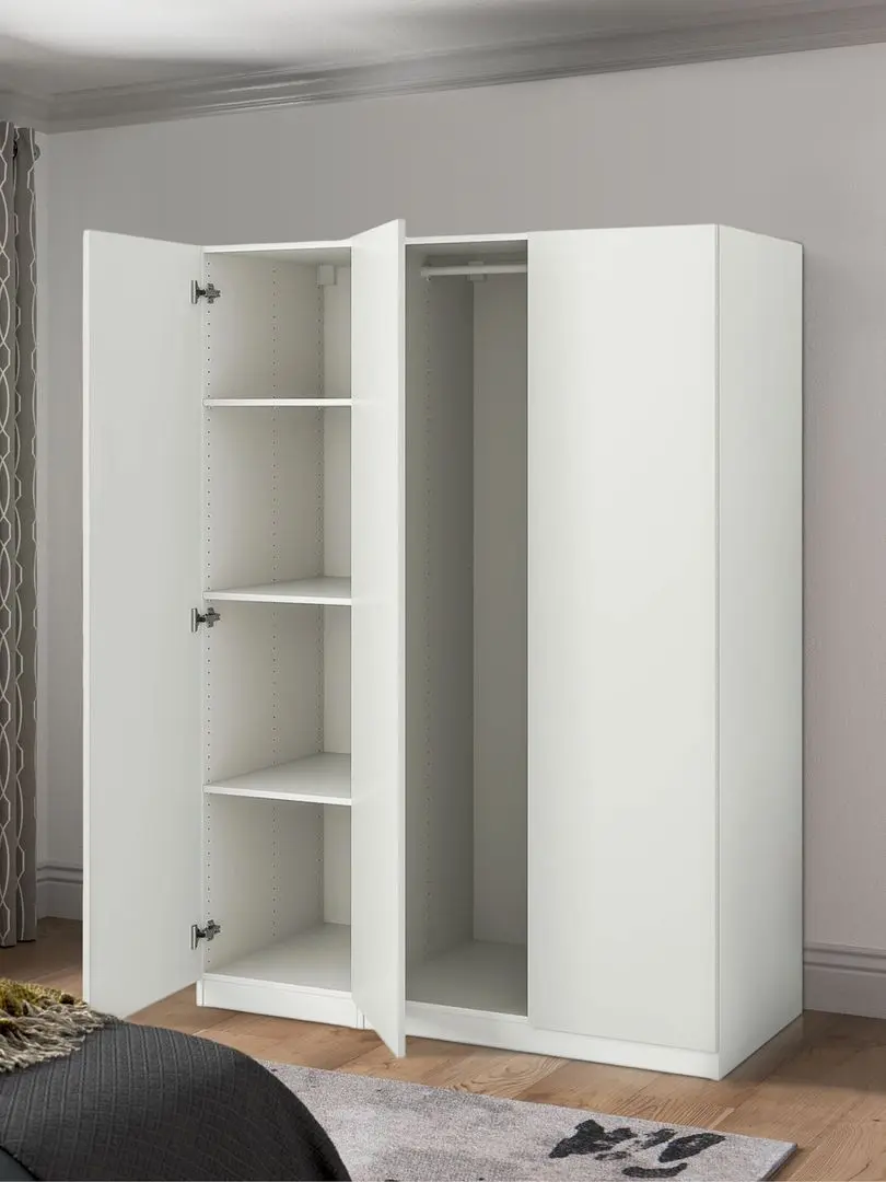 Dulap Ikea Pax/Forsand rafturi/bara 150x60x201 (Alb)