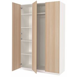 Dulap Ikea Pax/Forsand rafturi/bare 150x60x236 (Alb/Aspect Stejar Antichizat) Thumb