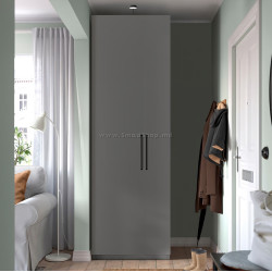 Dulap Ikea Pax/Forsand rafturi/bara 75x60x236 (Gri inchis)