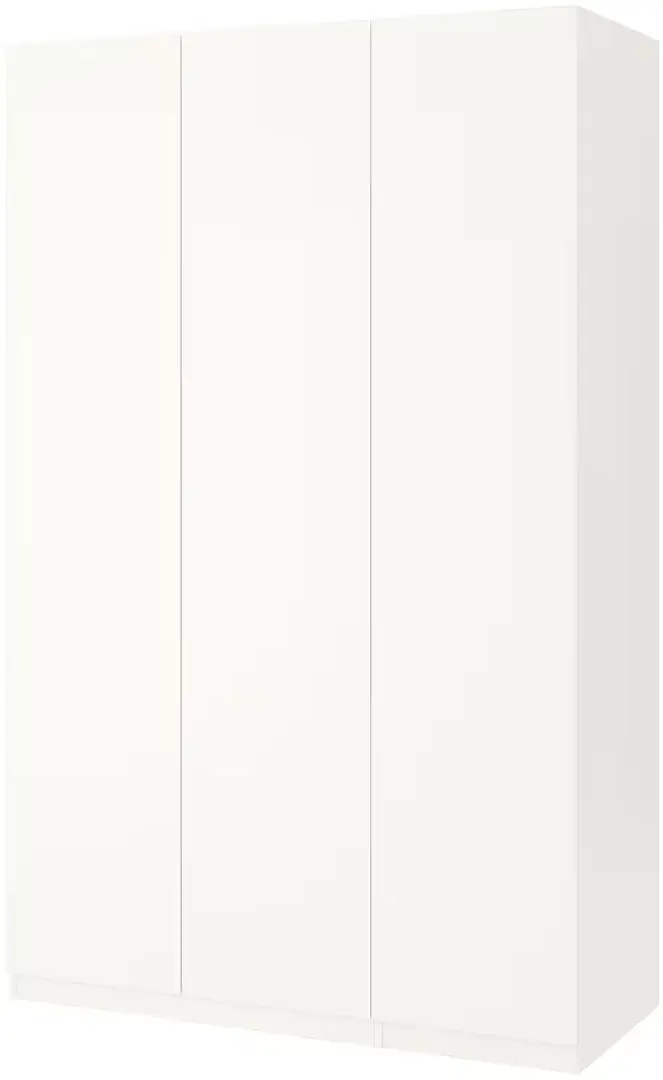 Dulap Ikea Pax/Forsand rafturi/bara/cosuri 150x60x236 (Alb)