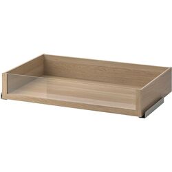 Dulap Ikea Pax/Forsand rafturi/bara/sertare 100x60x236 (Aspect Stejar Antichizat) Thumb